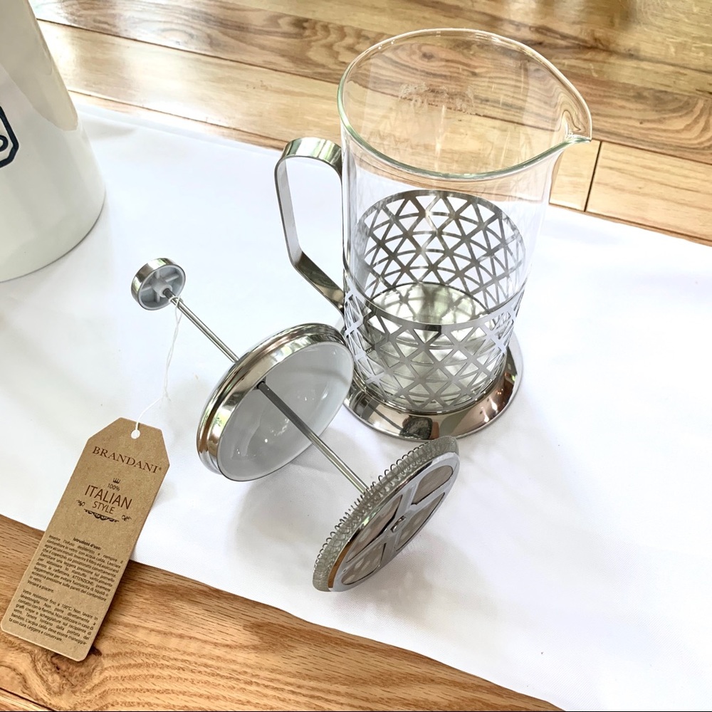 NWT Brandini Large coffee French press - Picture 3 of 5